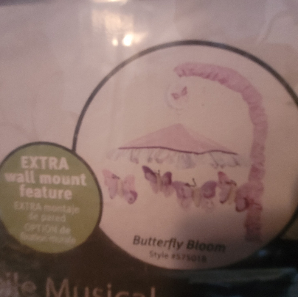 Lambs & Ivy Butterfly Musical Mobile